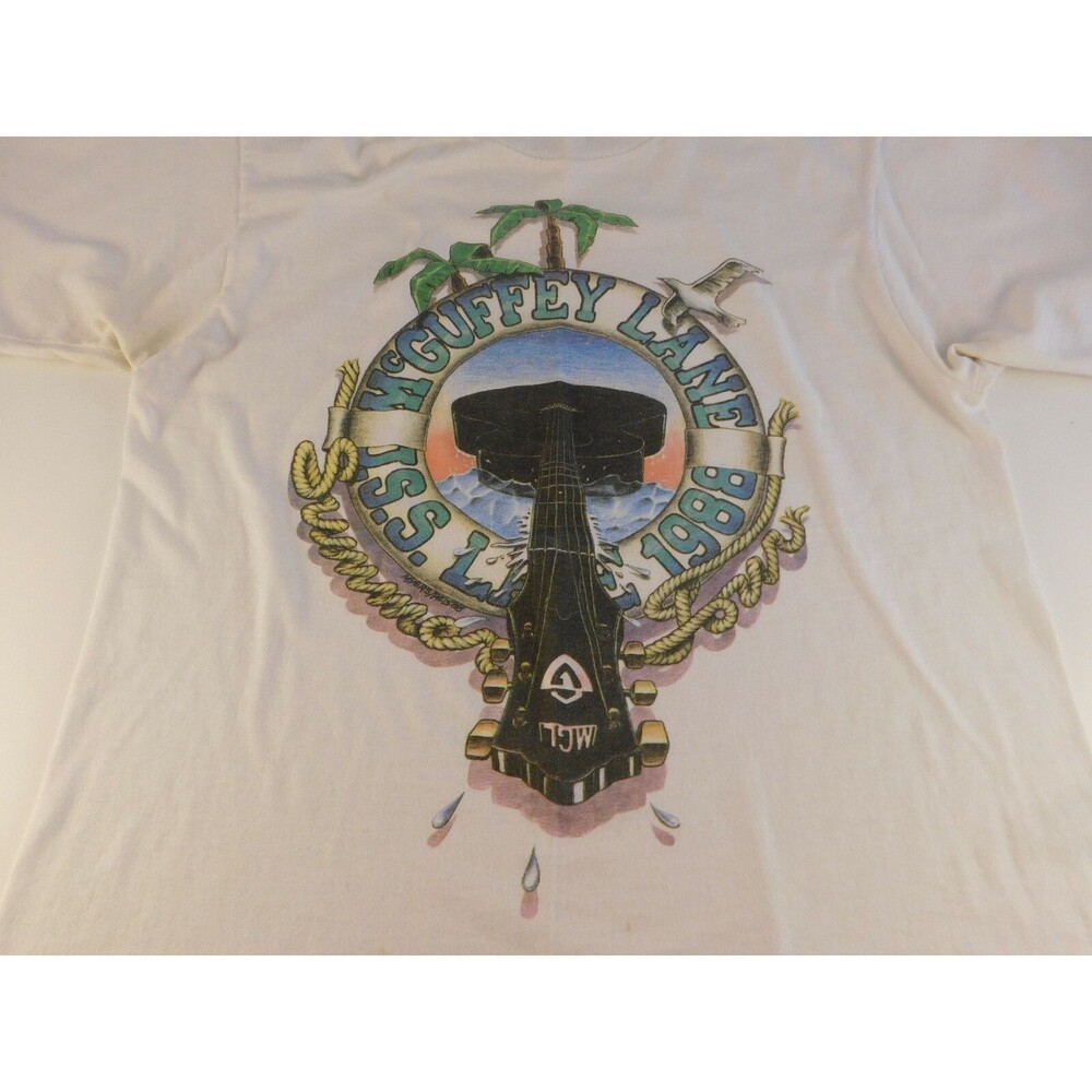 Vintage 1980s McGuffey Lane SCREEN STARS T Shirt Mens Sz M Medium